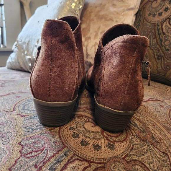 Suede Booties - Picture 3 of 7